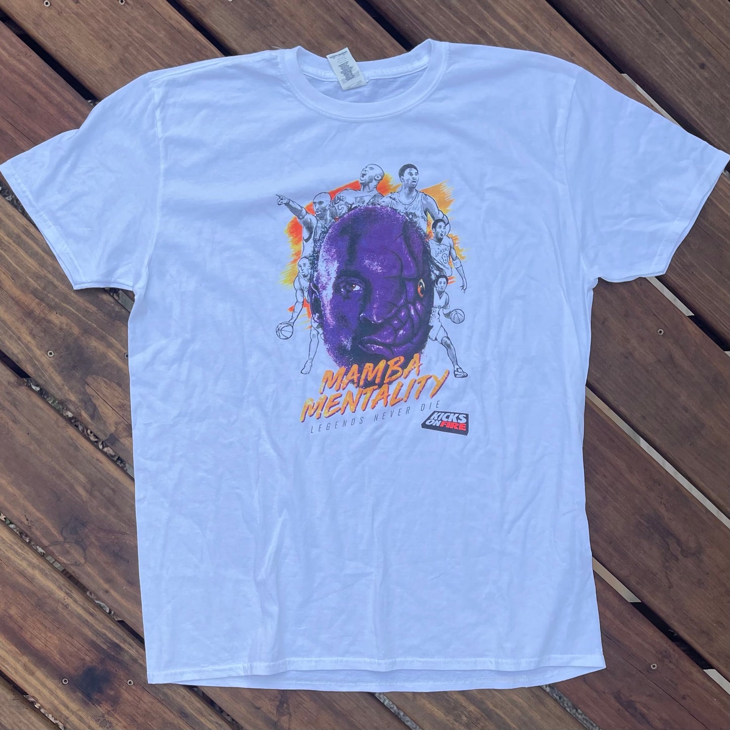Kicks on Fire Kobe T-shirt - XL