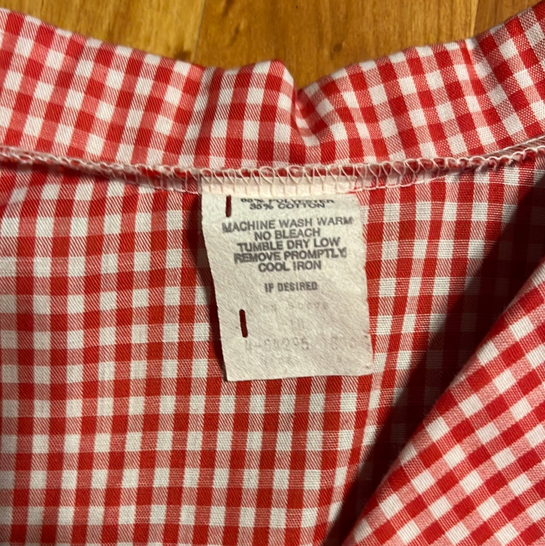Camisa con botones de los años 80 - S 17” x 25”