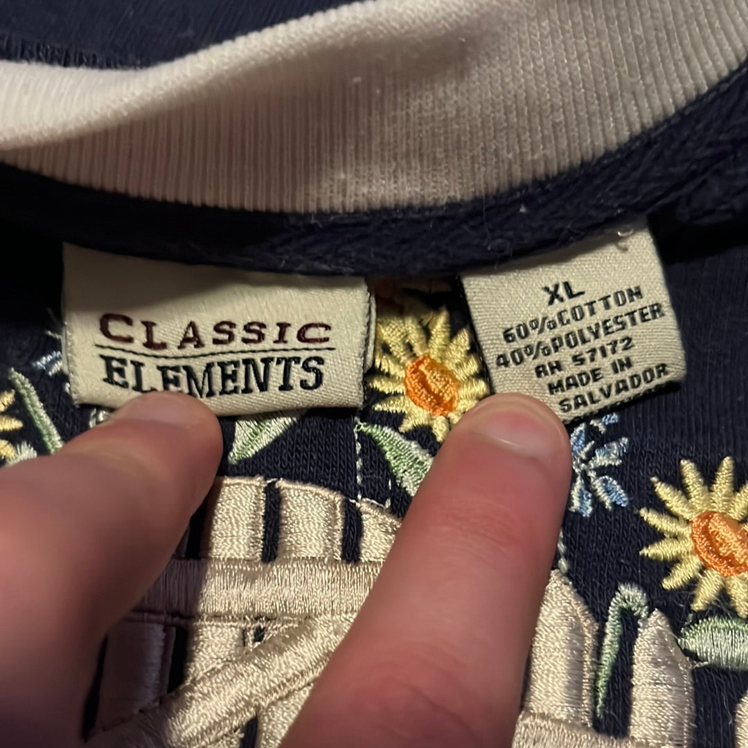 Sunflower Crewneck - 23.5” x 22”