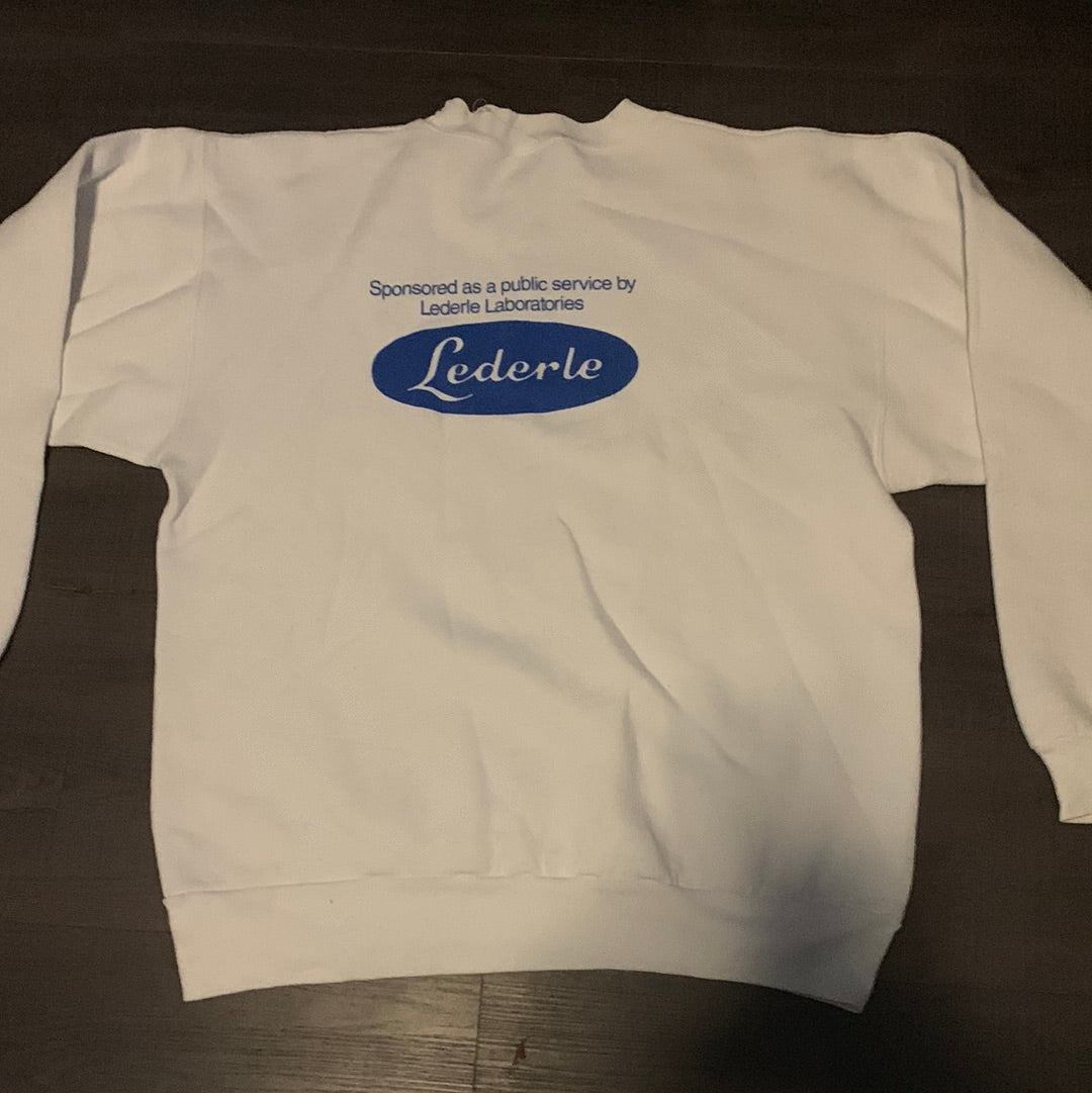 Cuello redondo Heart Walk de los 90 - 23" x 26"