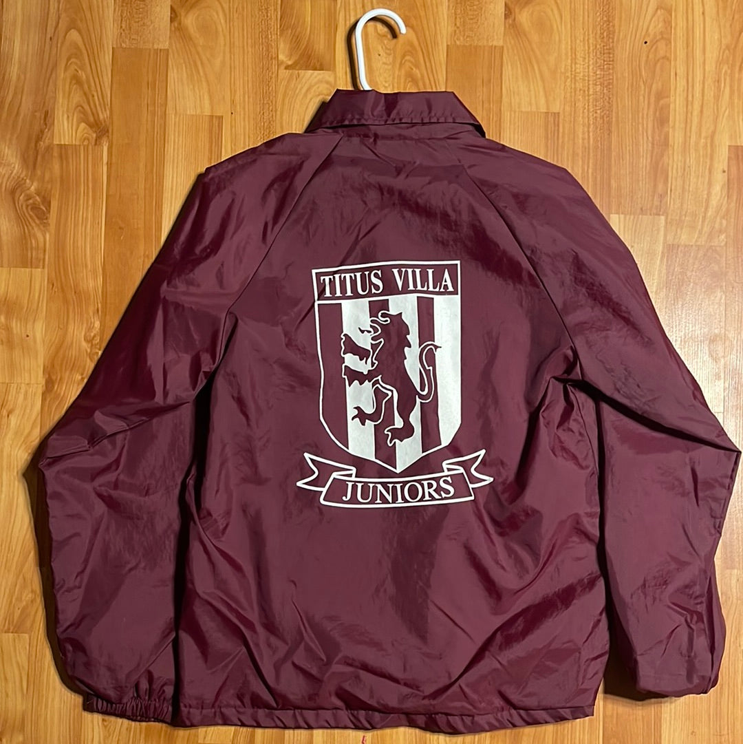 80’s Kristen Titus Villa Juniors Coaches Jacket - M 20” x 26”