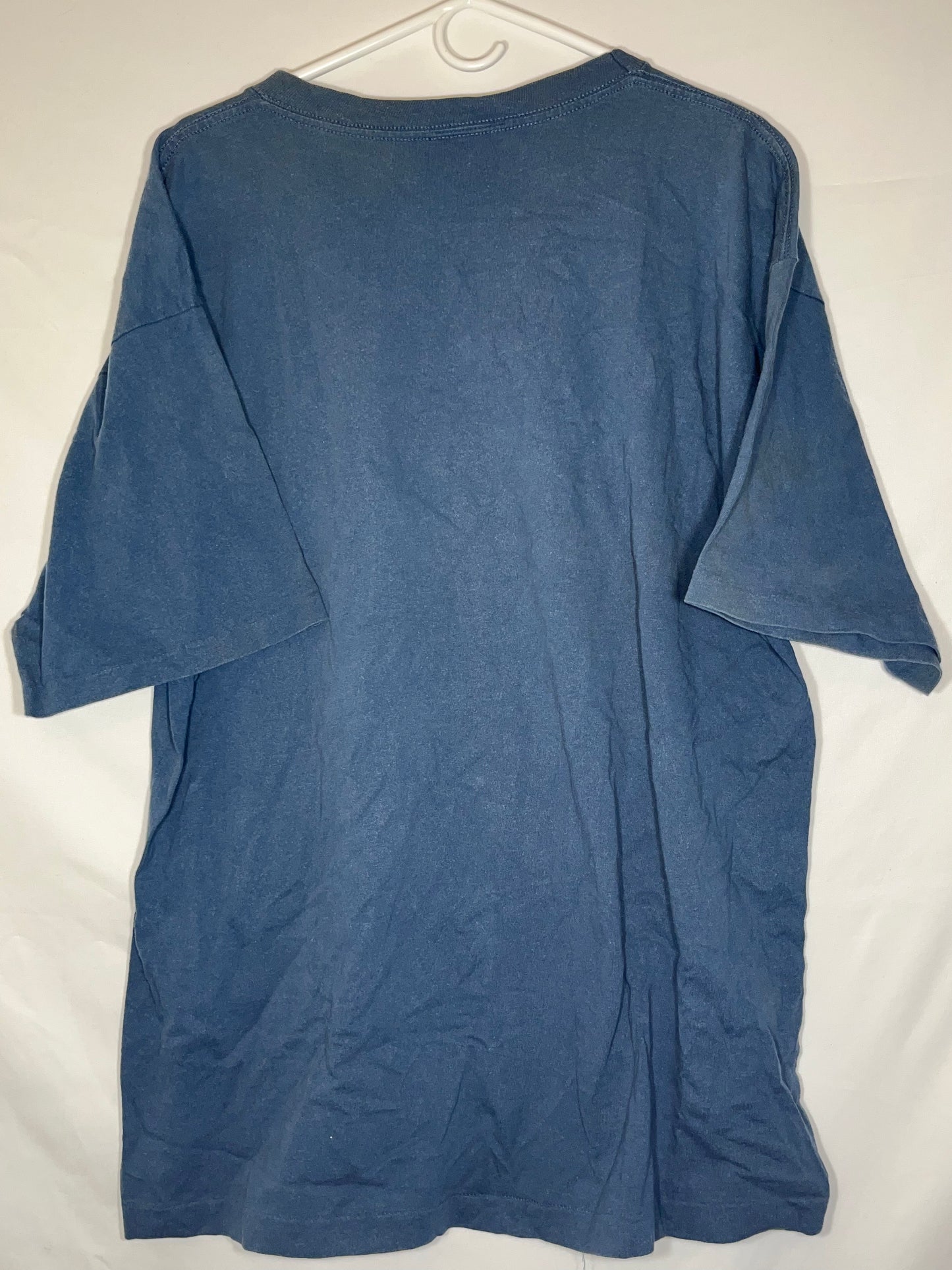 90's Postal Blue Tshirt - Large - 23” x 31”