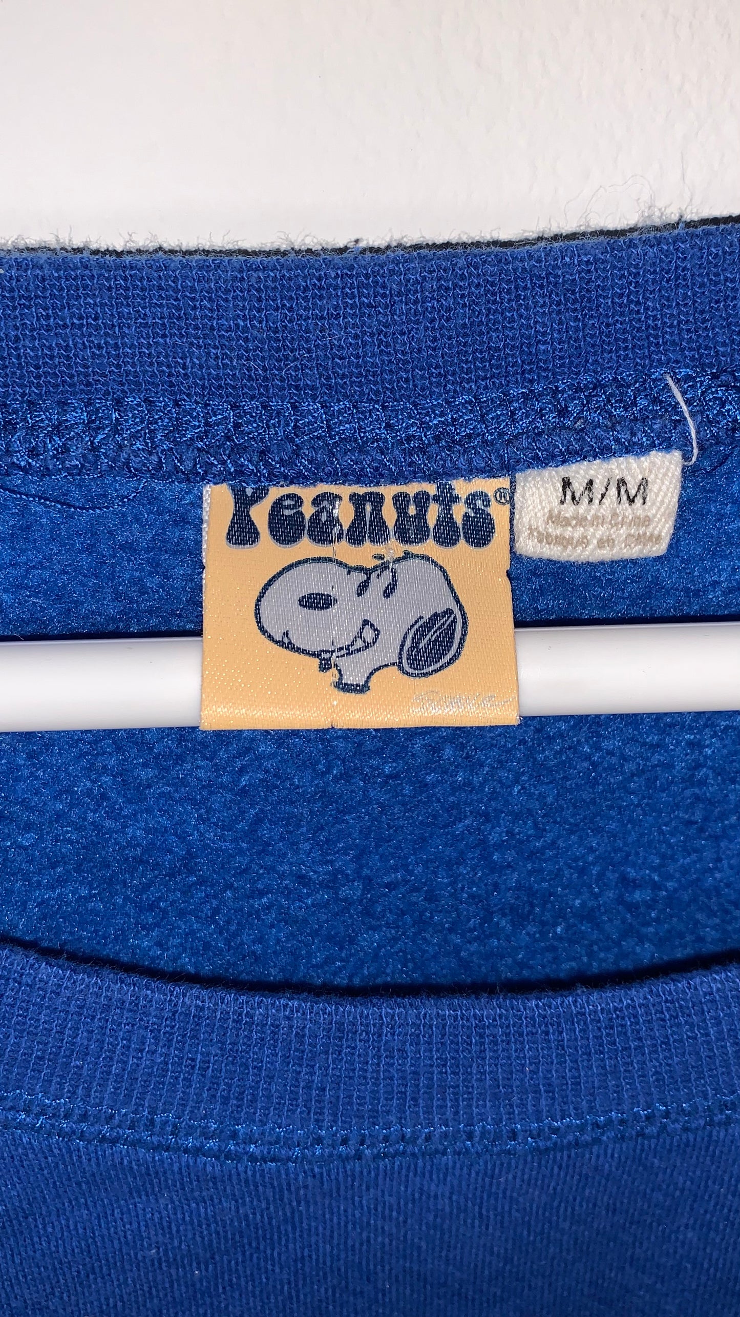 Snoopy Peanuts Crewneck - Small - 18.5” x 23”