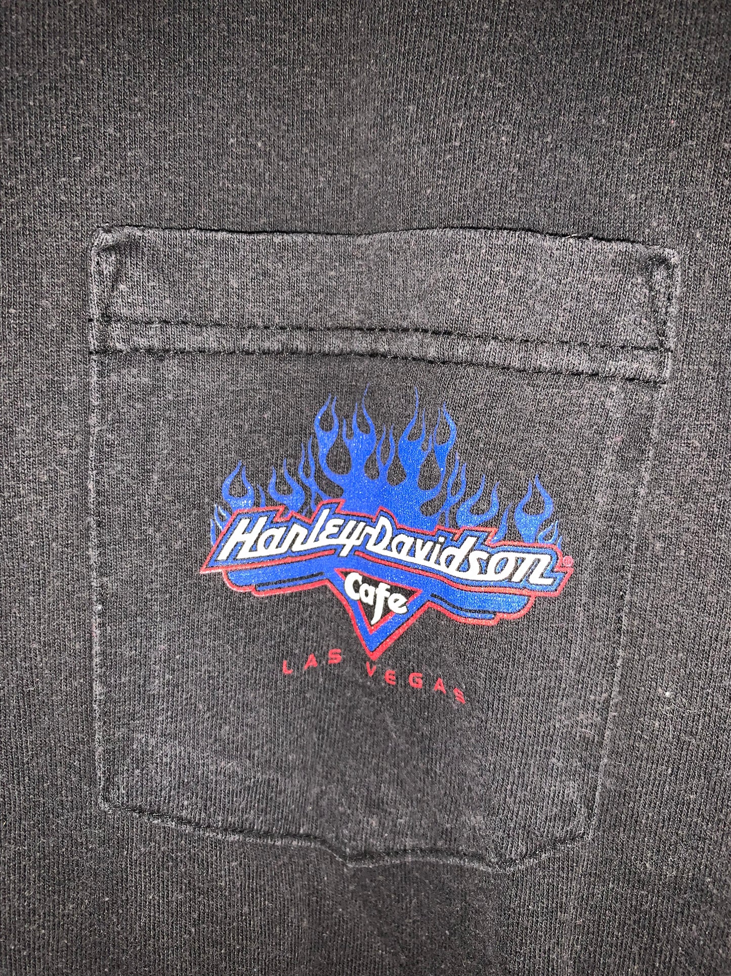 Harley Davidson Pocket Tshirt - XLarge - 25.5” x 30”