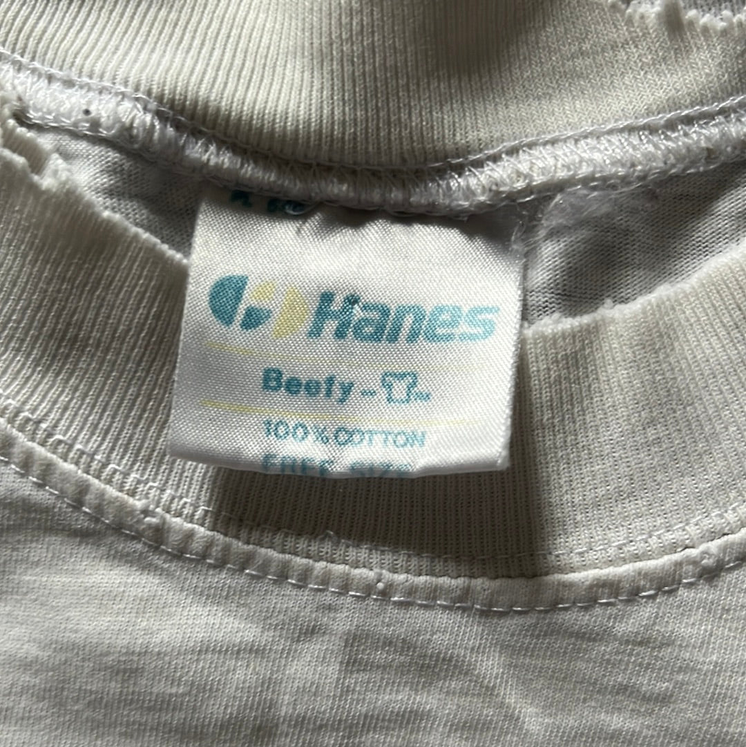 Hanes Beefy Mongolia Tshirt - Large - 22” x 25”