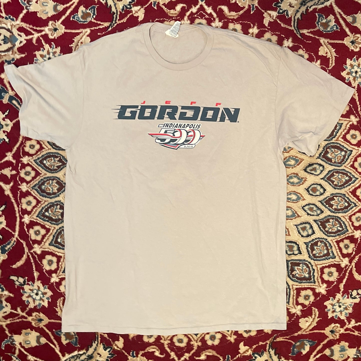 Jeff Gordon Indy 500 Tshirt - 20" x 28.5"
