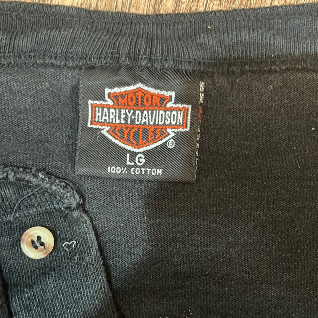 90's Harley Davidson Longsleeve - L 21.5” x 26”