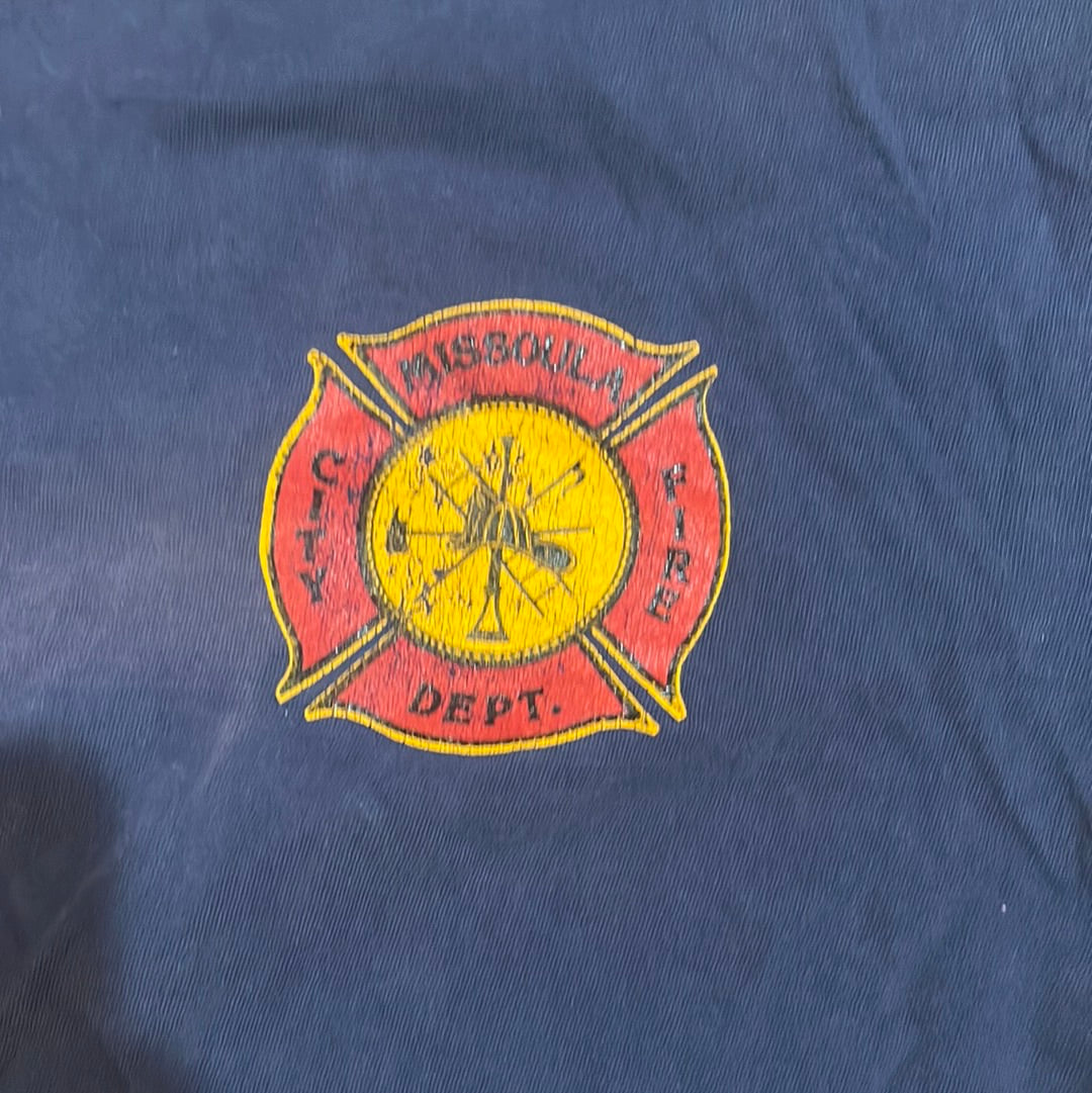 90's Faded Fire Dept Tshirt - 21” x 25”