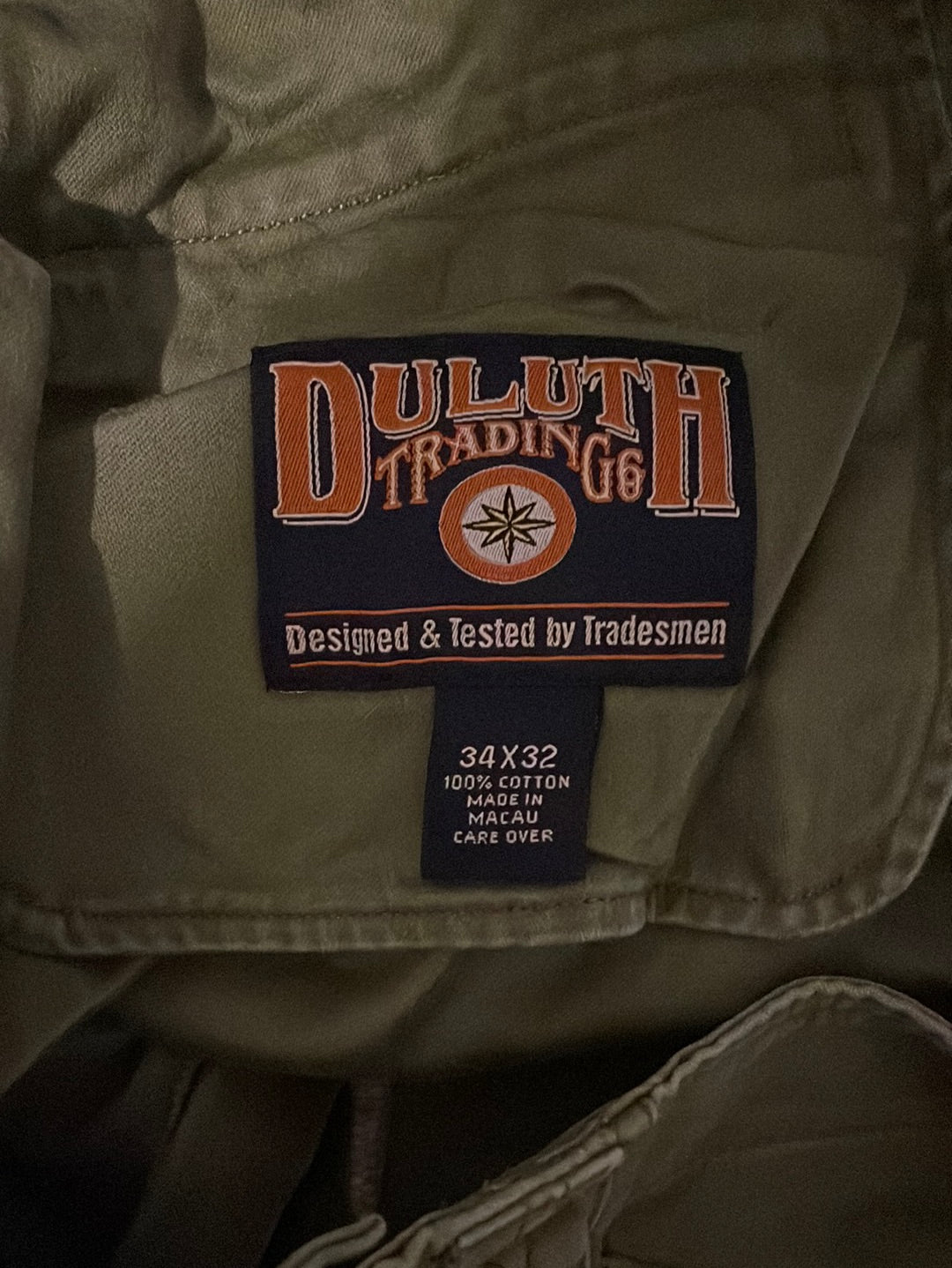 Pantalones Cargo Duluth - 34” x 32”