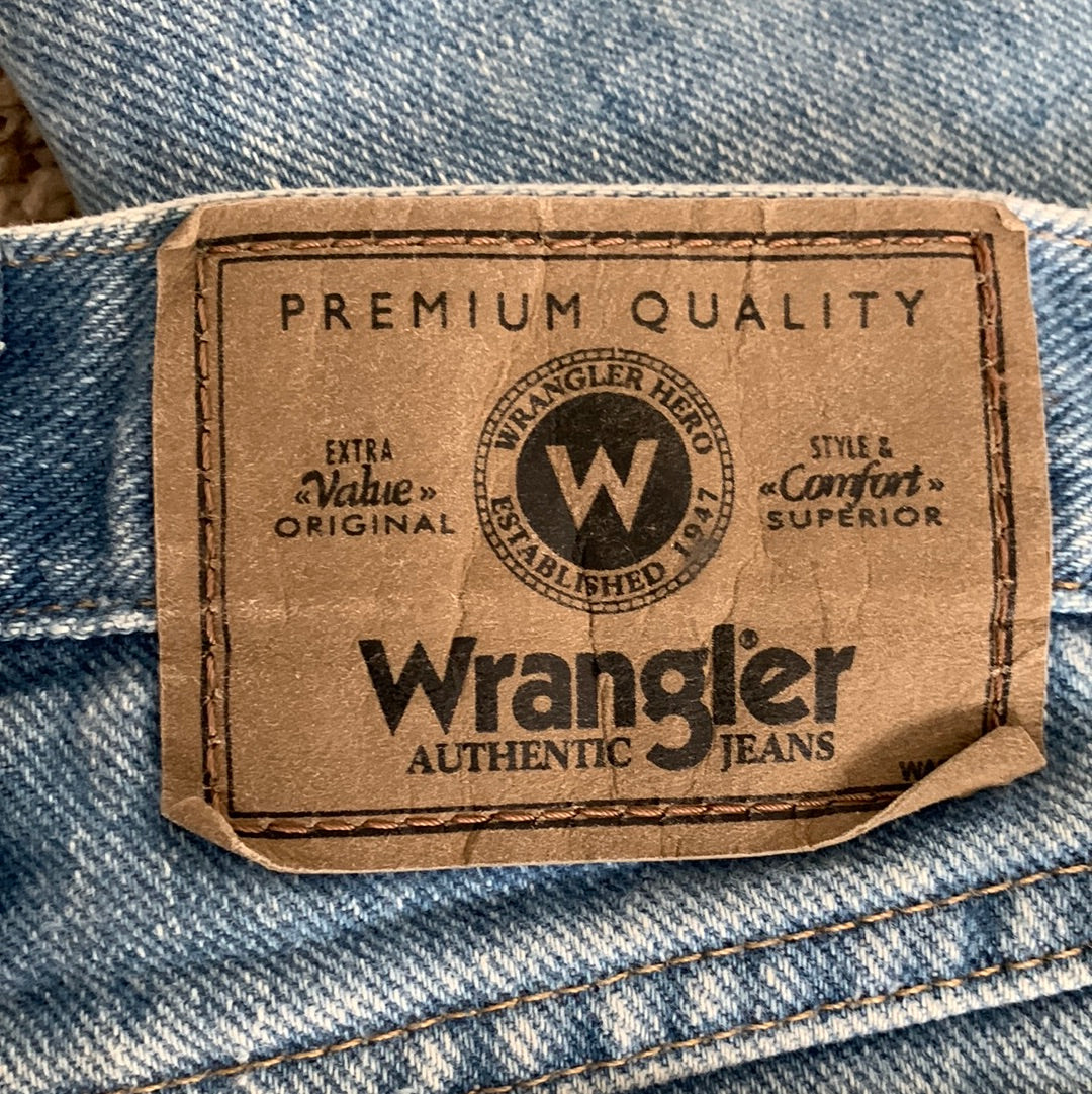 Mezclilla Wrangler - 34” x 29”