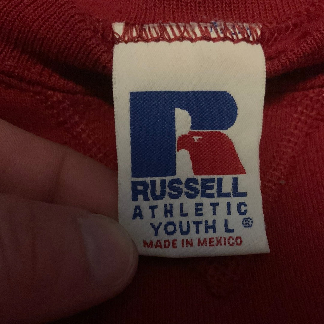 00's Russell Blank Crewneck - Small - 19” x 22”