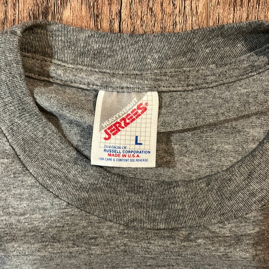 Camiseta de los años 90 Jerzees Wisconsin Dells - Mediana - 21.5" x 27.5"