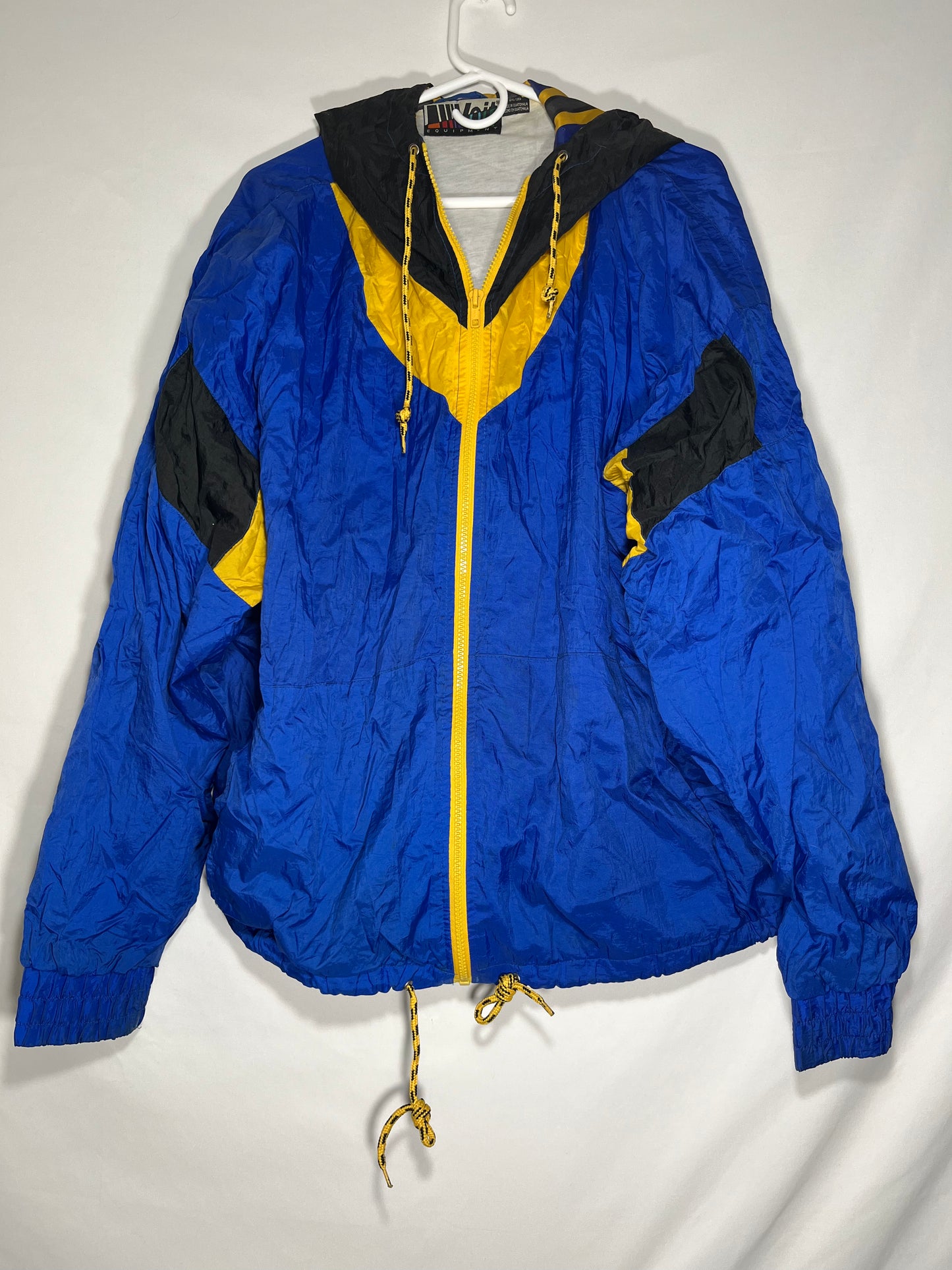 80's Volt Voit Equipment Zip Up Windbreaker - XLarge - 28” x 27”