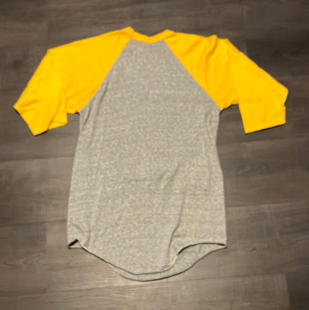 Camiseta BrittSport Raglan de los años 80 - XS - 16.5" x 27"