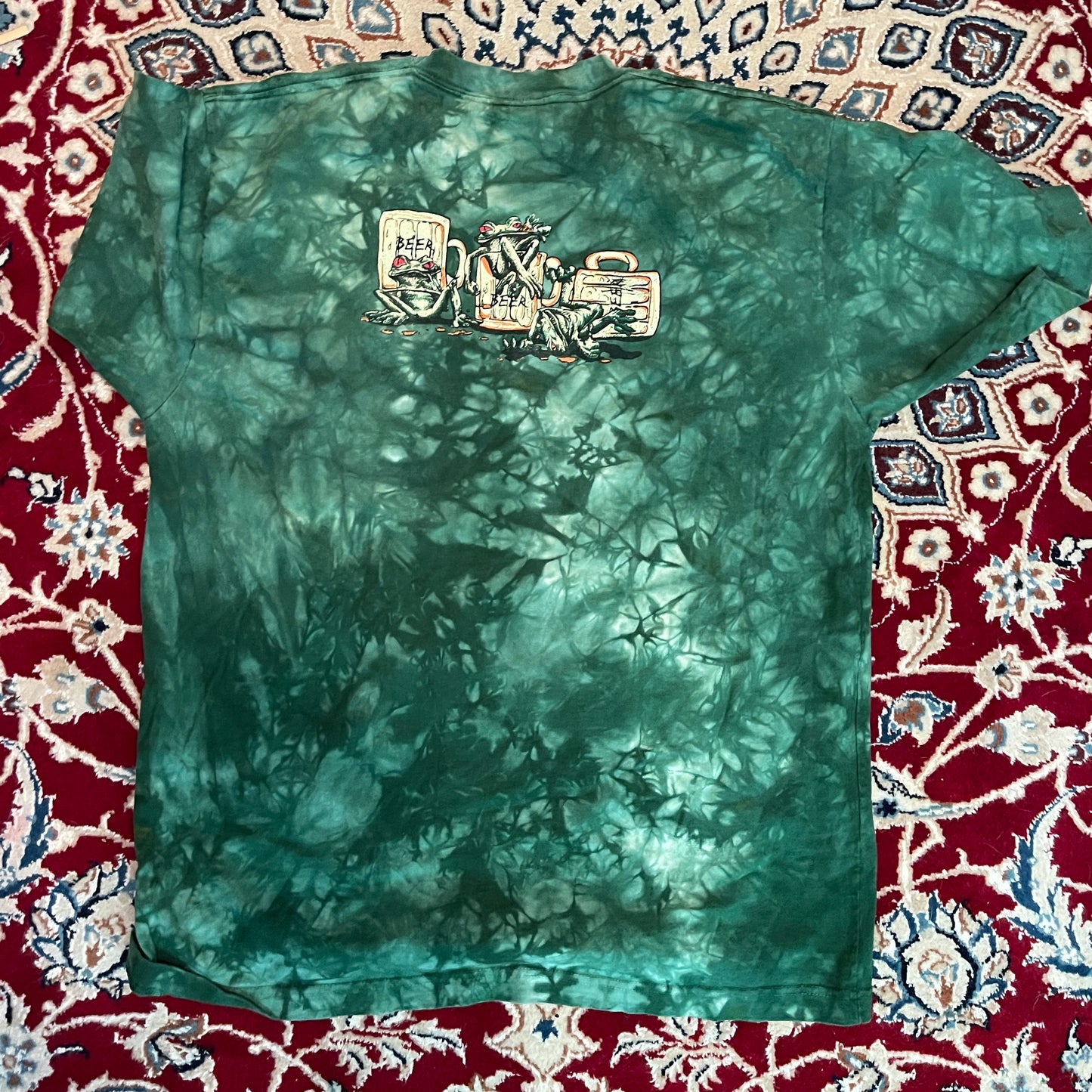 Costa Rica Drinking Phrogs Tshirt - 22.5" x 29"