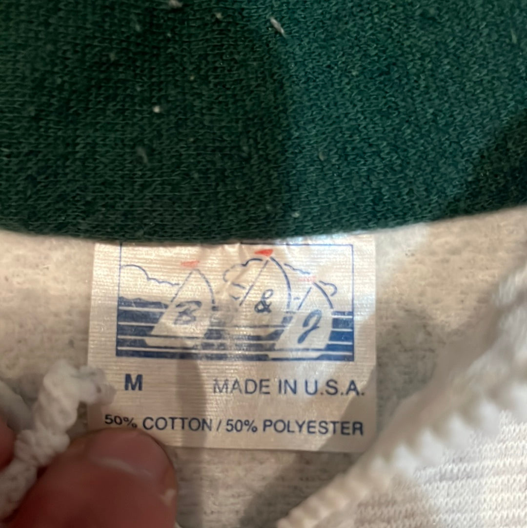 Sudadera con cremallera de un cuarto de San Francisco de los 90 - 21” x 26.5”