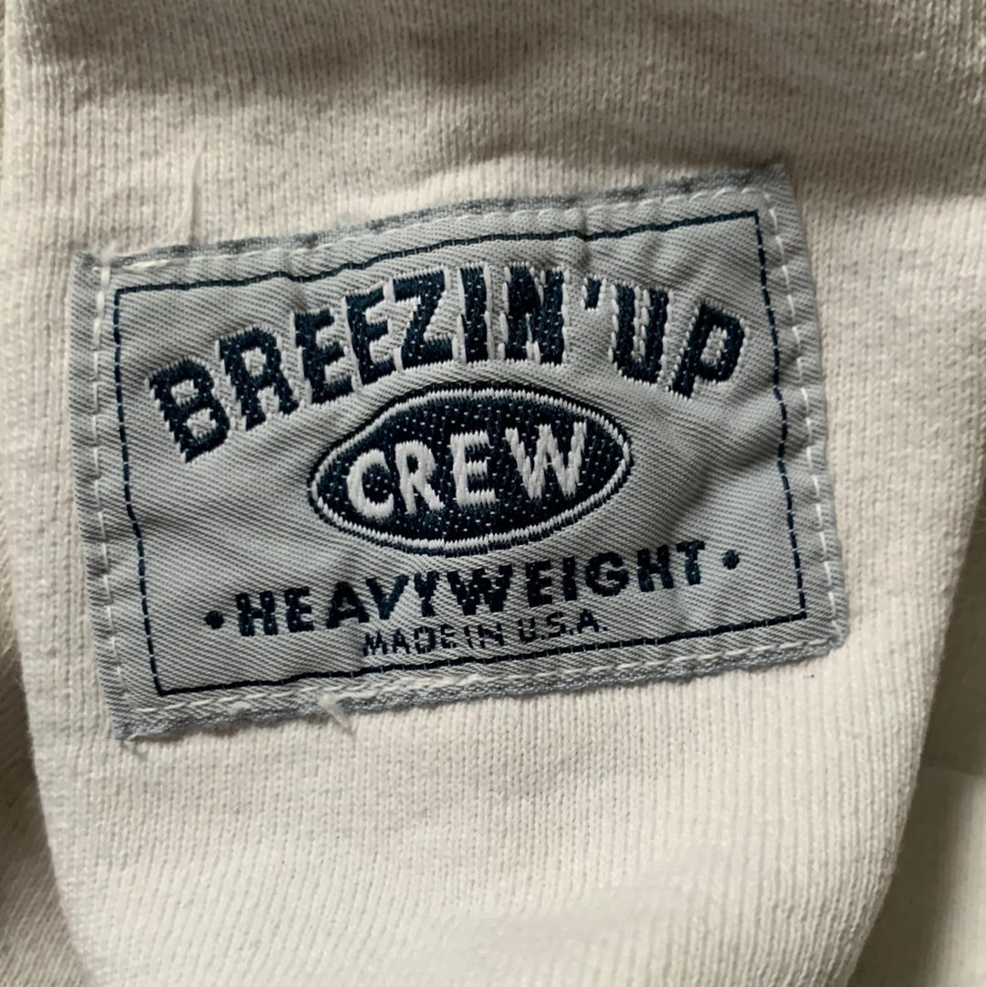 80's Breezin Up Southampton Crewneck - Large - 22” x 23.5”