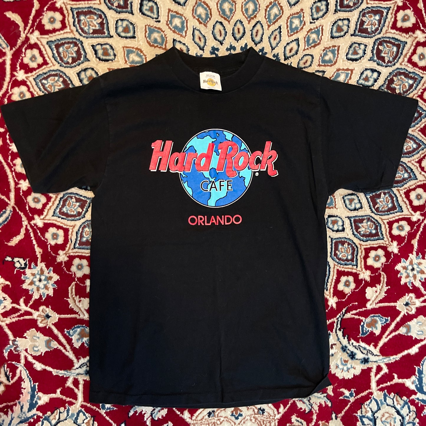 Camiseta de Orlando del Hard Rock Cafe de los 90 - 18" x 27"