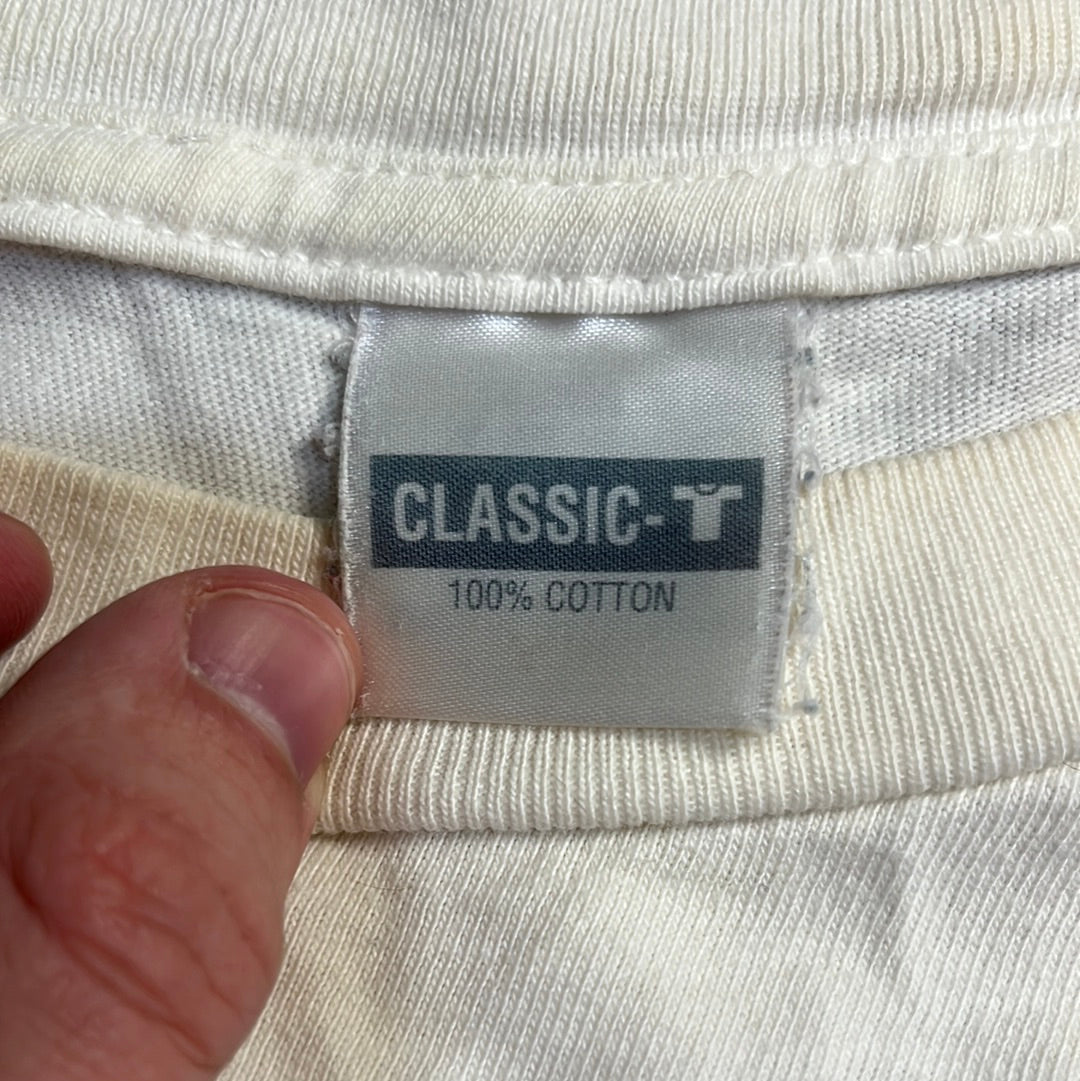 90's FM's Best WLKI Tshirt - XLarge - 24.5” x 28”