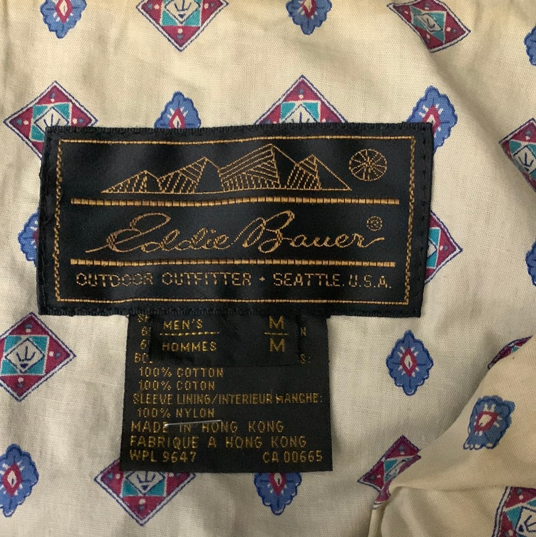 90's Eddie Bauer Lined Jacket - Large - 22” x 27.5”