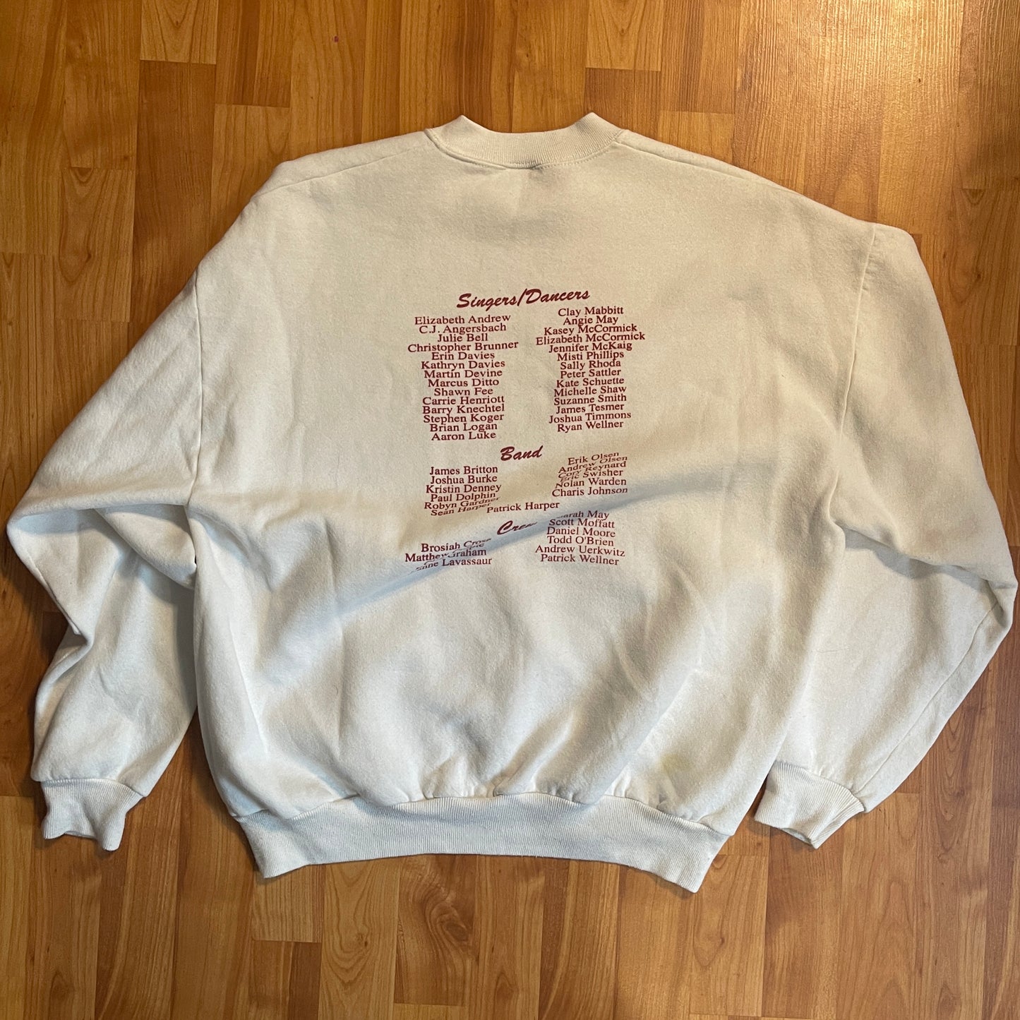 Jerzees de los 90 Primera edición cuello redondo 24" x 28"