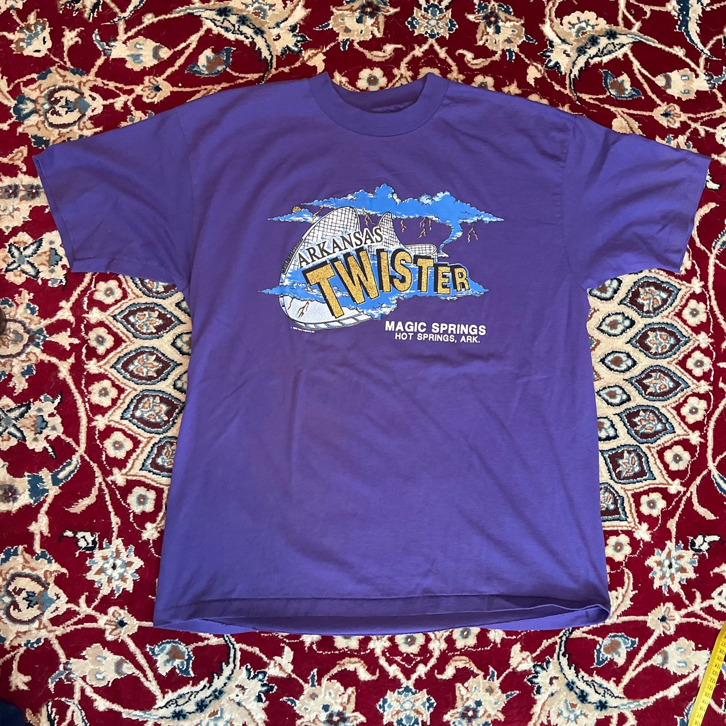 90's Arkansas Twister Tshirt - 21" x 28"