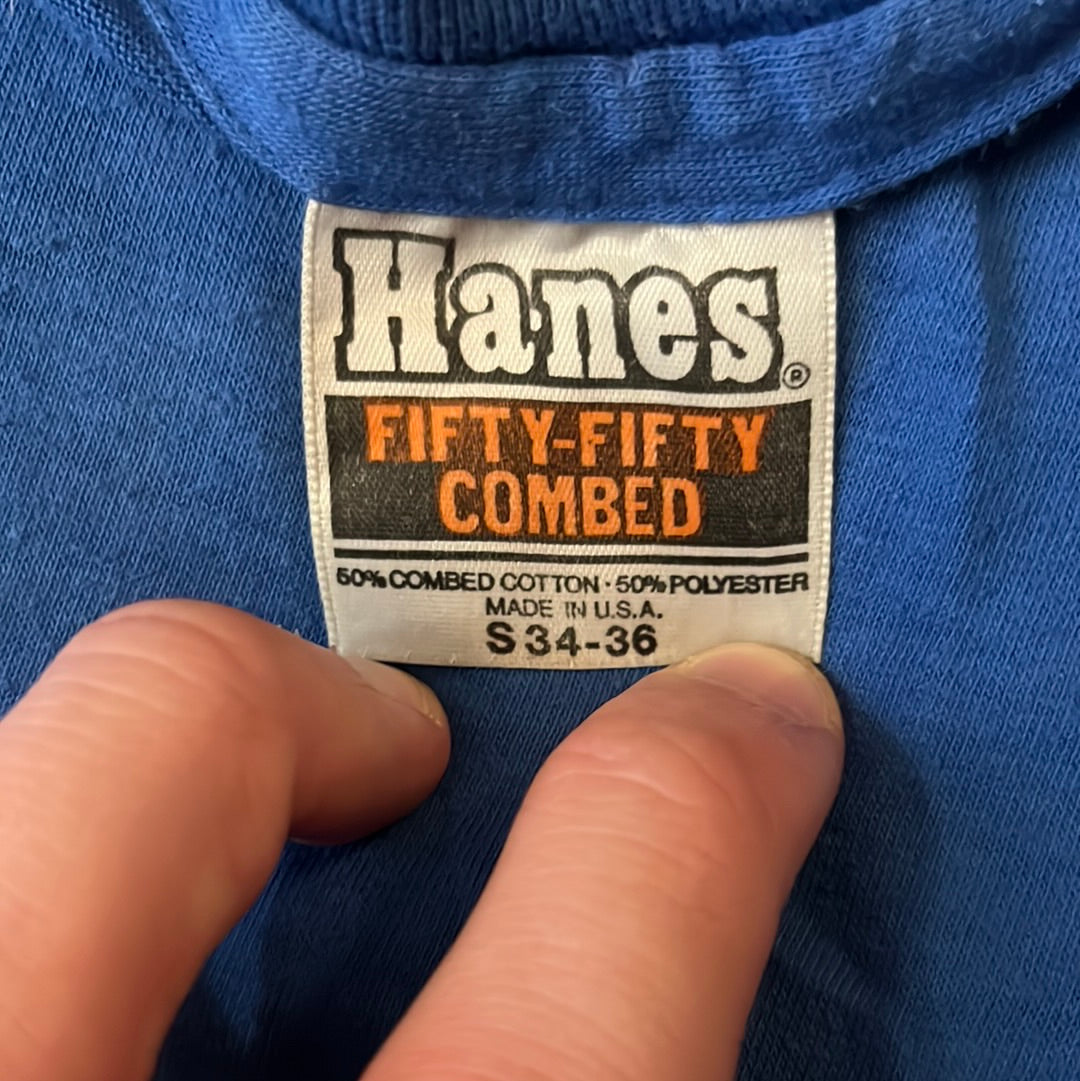 80's Hanes Wrestling Tshirt - XSmall - 15” x 22”
