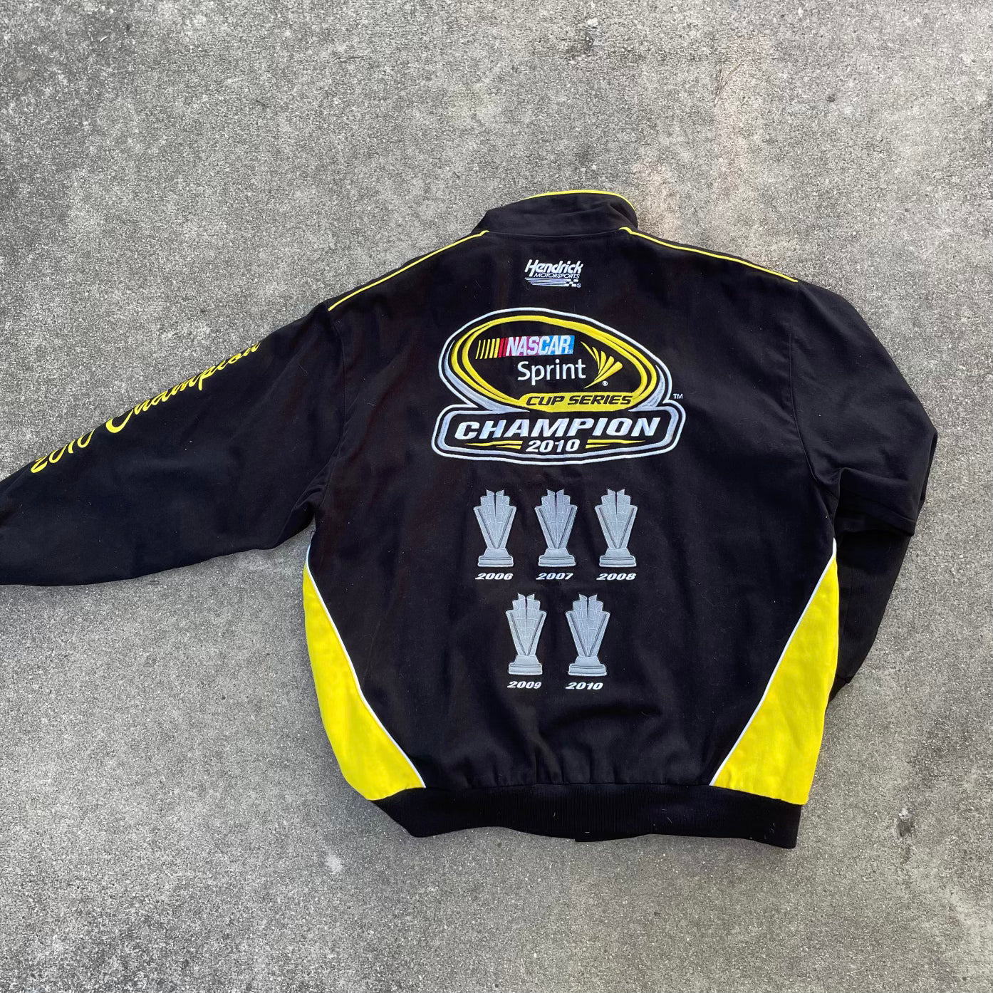Nascar Jimmie Johnson Lowes 5x Champ Jacket - XXL