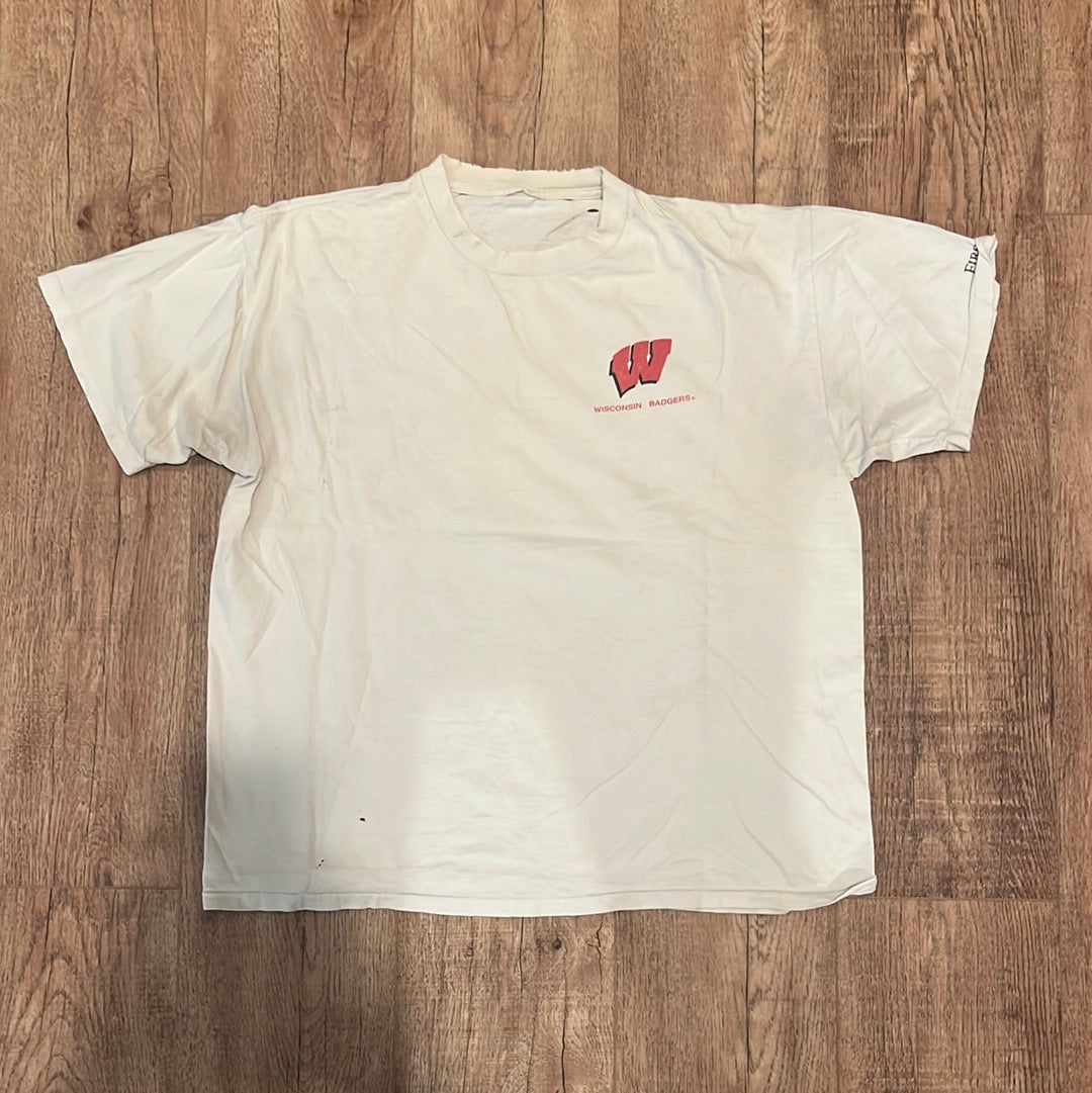 Camiseta de Wisconsin de los 90 - Grande - 22" x 26"
