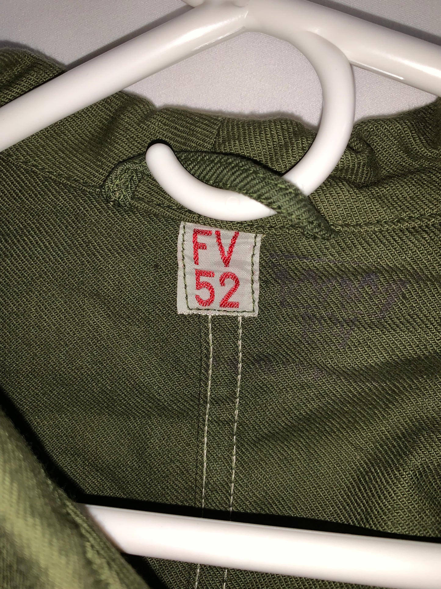 Vintage Military Coat - Large - 23” x 26.5”