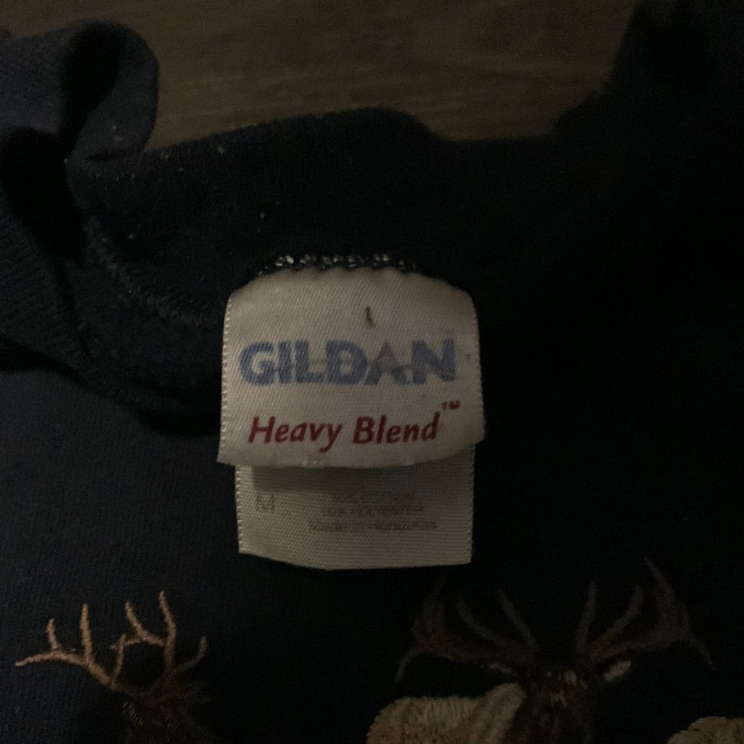 Estes Park Embroidered Deer Crewneck - Medium - 21” x 24”