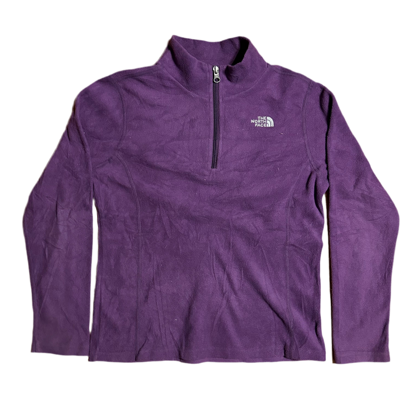 The North Face Purple Quarter Zip Fleece - Small - 18” x 22”