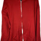 AAAA 80’s Blank Red Zip Up Hoodie Sweatshirt - XLarge - 25” x 27.5”