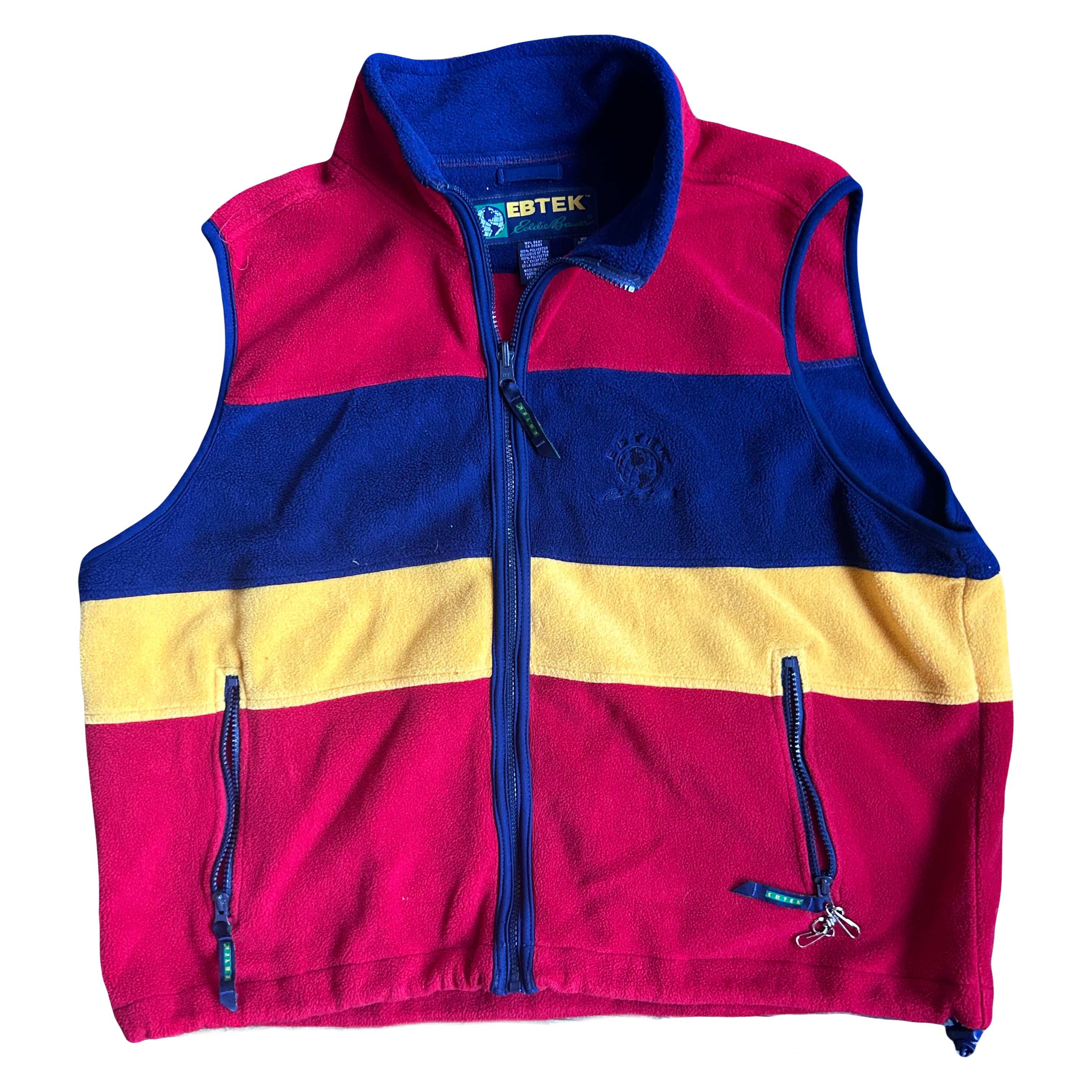 EBTek Eddie Bauer Fleece Vest XLarge 2 x 25.5 Phart Clothes