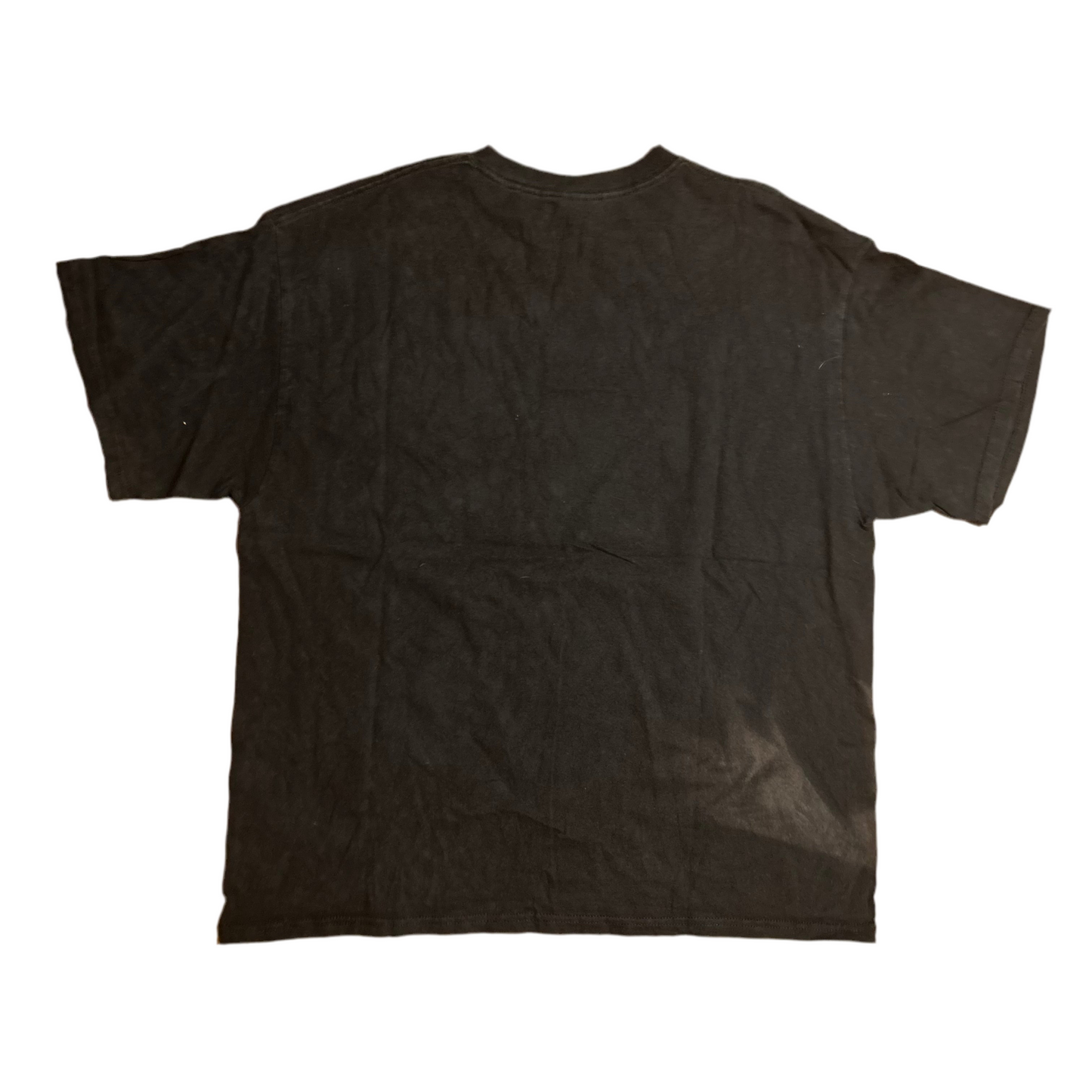 Delta Pro Weight Skull Skeleton Bones Ribs XRay Black Grey Faded Cotton Tshirt - Large - 23" x 28"