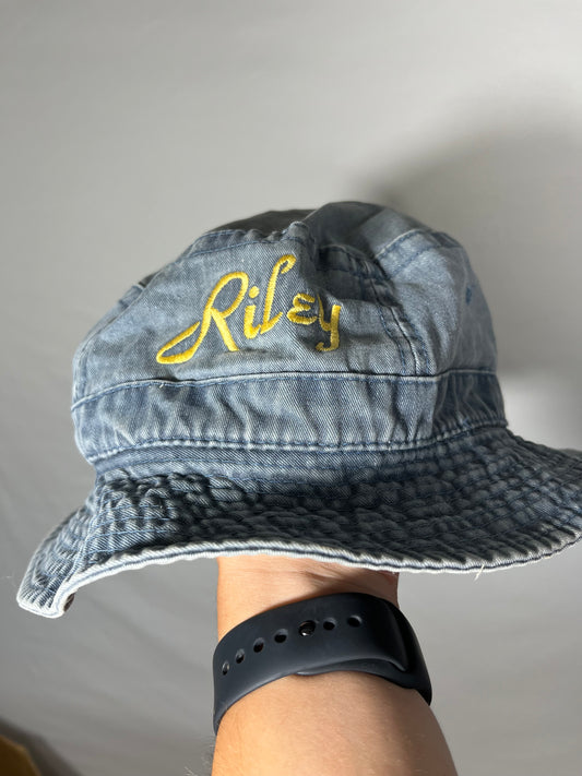 90's Riley Denim Bucket Hat