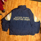 90's Logo Athletic Notre Dame Fighting Irish Puffer Jacket Winter Coat - XLarge - 27” x 29”