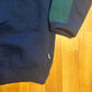 90’s Discus Athletics Blue Green Hooded Hoodie Sweatshirt - Large - 22” x 27.5”