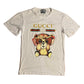 Gucci Teddy Bear Logo Sunglasses White Tshirt - Small - 18” x 26”