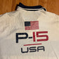 Polo Ralph Lauren Open 65 Offshore Racing P-15 USA Polo Shirt - Large - 23.5” x 28”