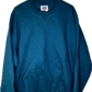 90’s NWT Russell Athletic Blank Pro Cotton Turquoise Crewneck Sweatshirt - XLarge - 23.5” x 31.5”