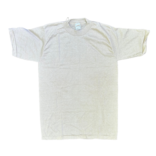 80’s Sportswear Blank Tan Tshirt - XSmall - 17.5” x 27”