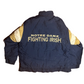 90's Logo Athletic Notre Dame Fighting Irish Puffer Jacket Winter Coat - XLarge - 27” x 29”