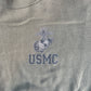 USMC Military Crewneck Sweatshirt - Medium - 21" x 25"