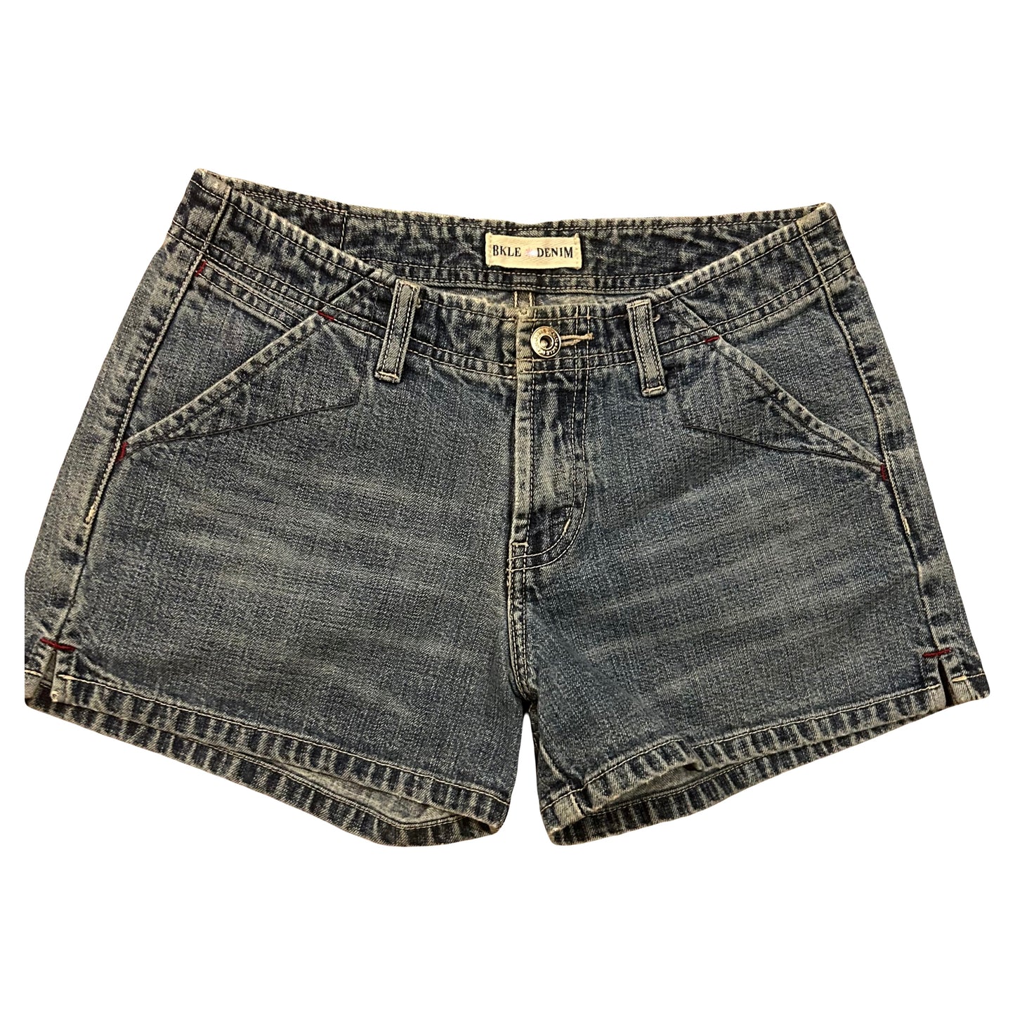 BKLE Denim Jean Shorts Jorts - Women’s 6 - 27” x 3”