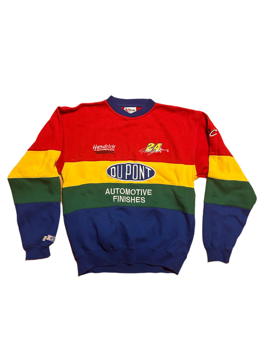 Jeff Gordon Dupont Crewneck Sweatshirt - Medium - 20” x 26”