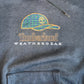 90's Timberland Weathergear Hooded Sweatshirt - XLarge - 27" x 25.5"