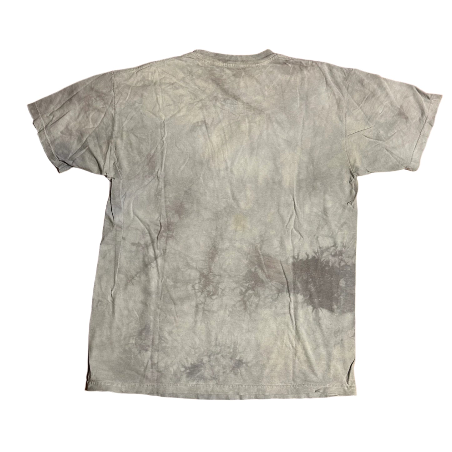 The Mountain Eagle Grey White Tie Dye Tshirt - Large - 22” x 29”
