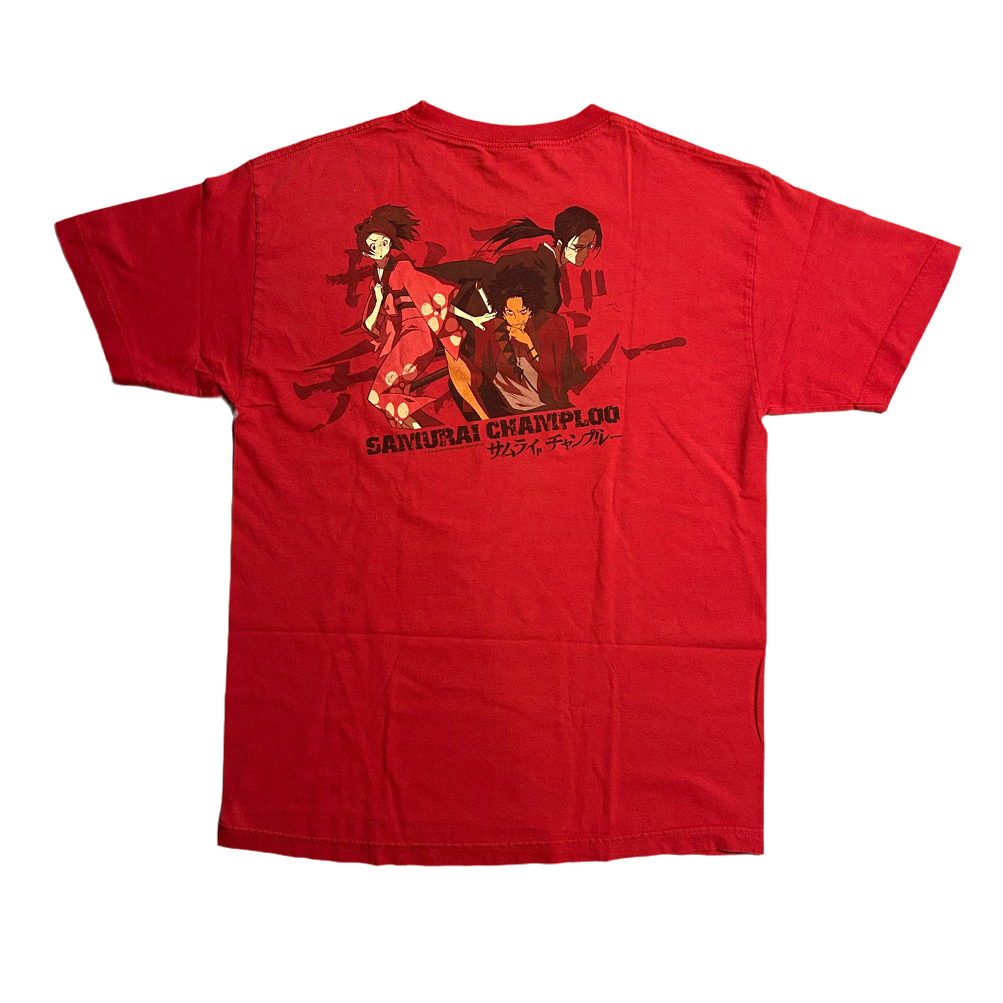 ODM Samurai Champloo Anime Cartoon TV Tshirt - Medium - 21.5” x 29.5”