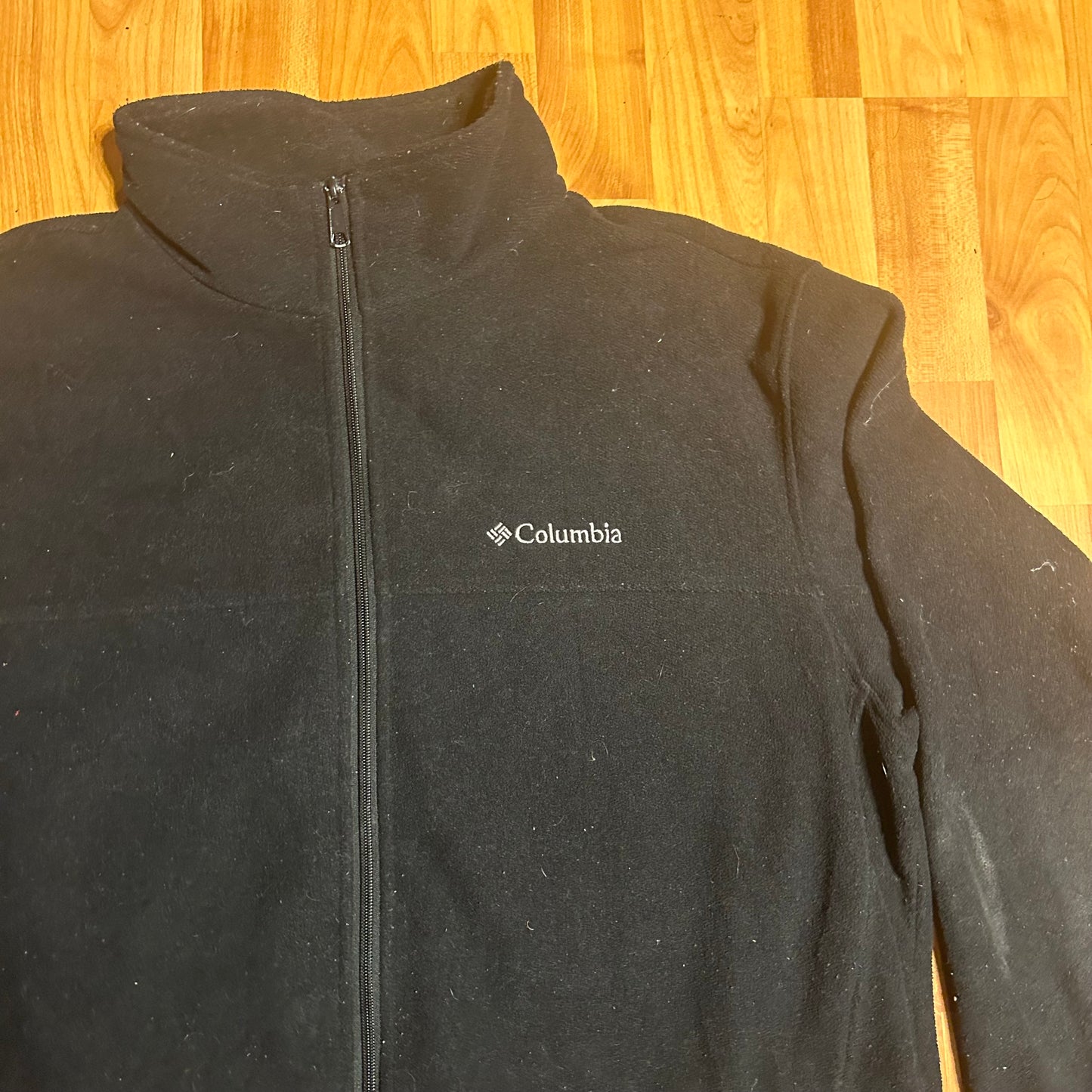 Columbia Fleece Zip Up Jacket - XLarge - 25” x 29.5”